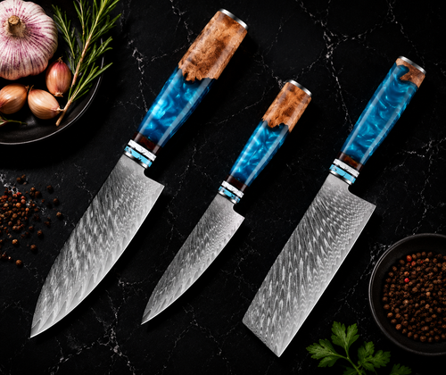 Coffret de 3 Couteaux Japonais | Collection Umi