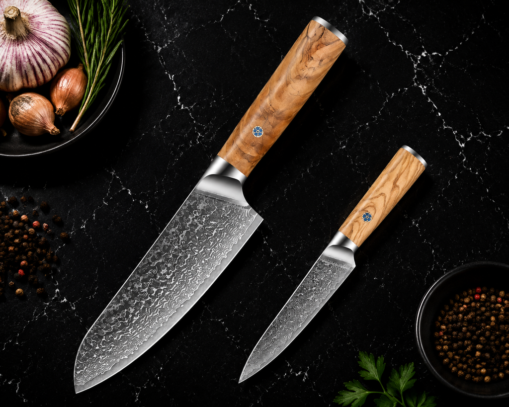 Coffret de 2 Couteaux Japonais | Collection Sora