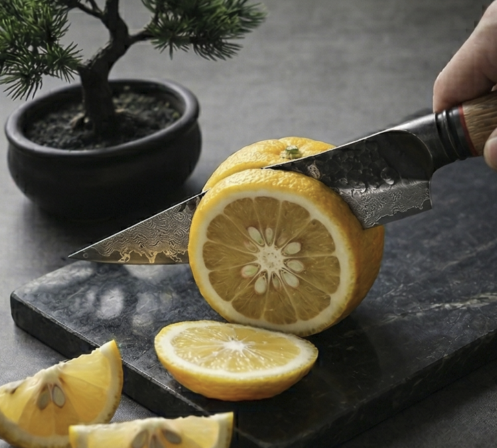 Couteau d'Gyuto Japonais N°V - Série Raijin