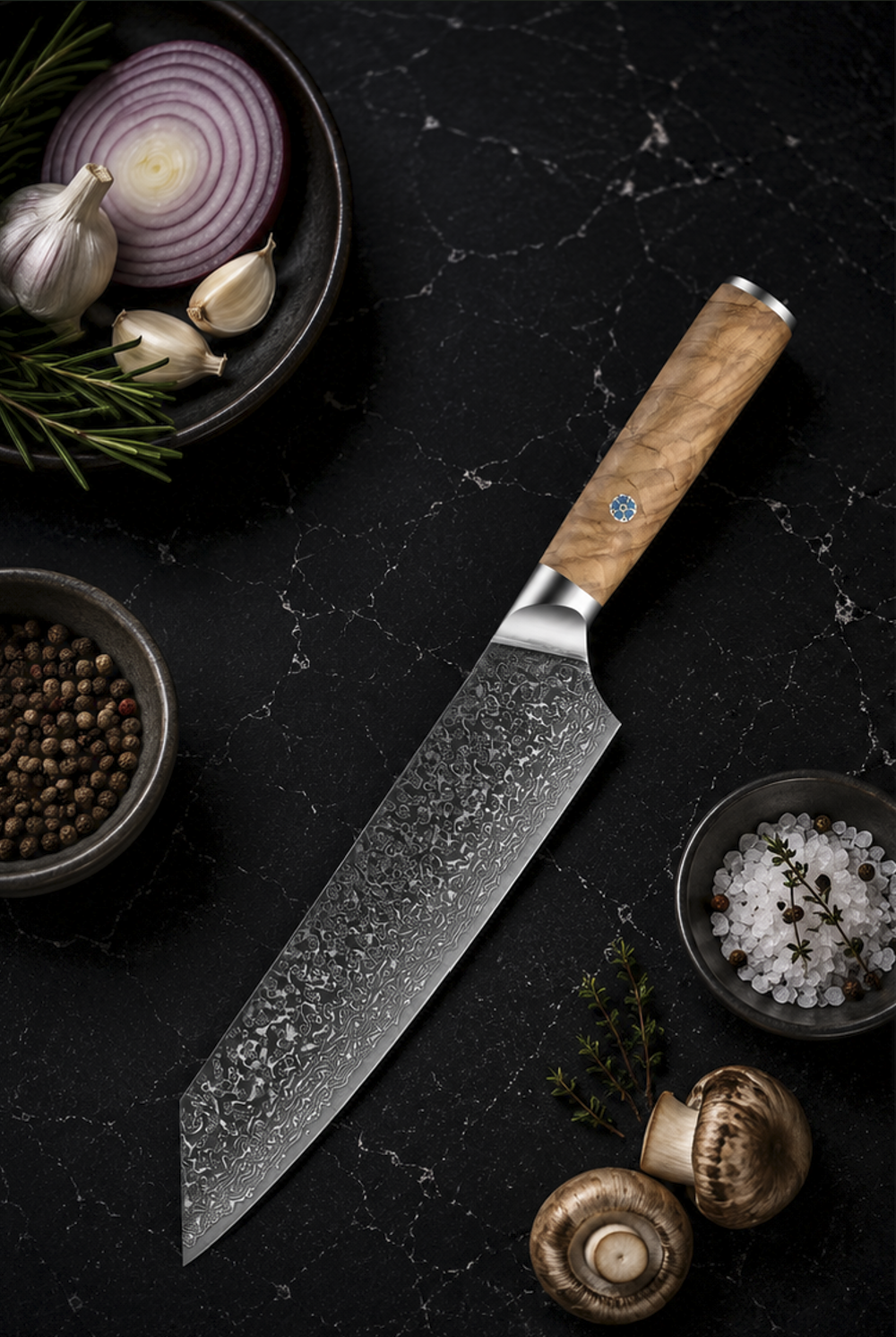 Couteau Kiritsuke Japonais N°VI | Collection Sora