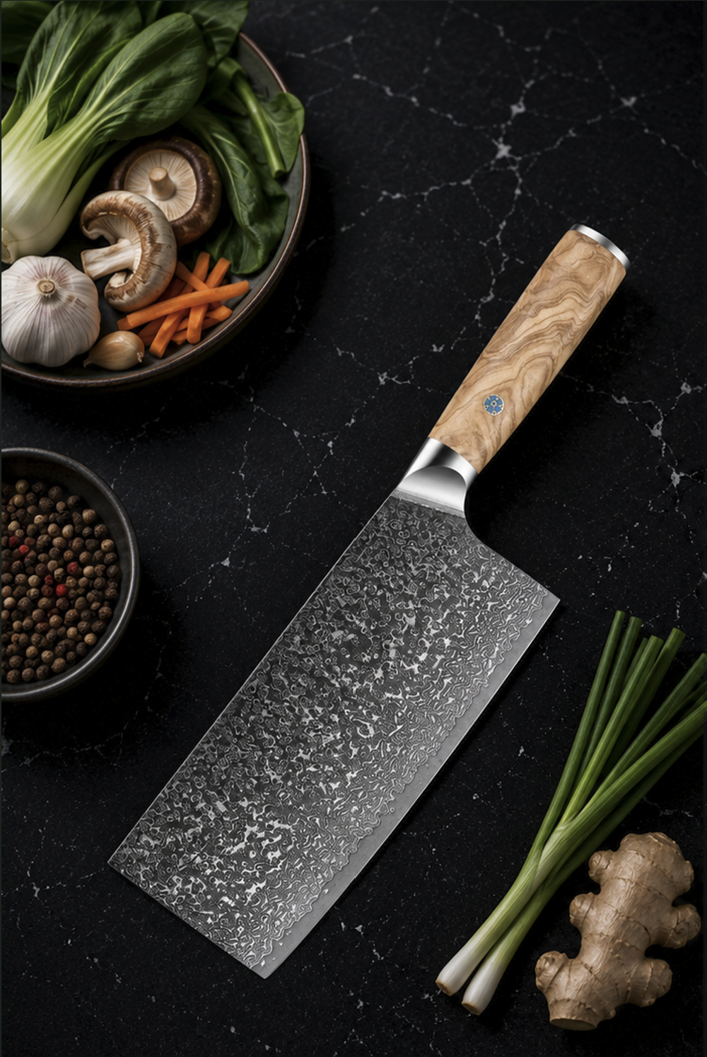 Couteau Cleaver Japonais N°VII | Collection Sora