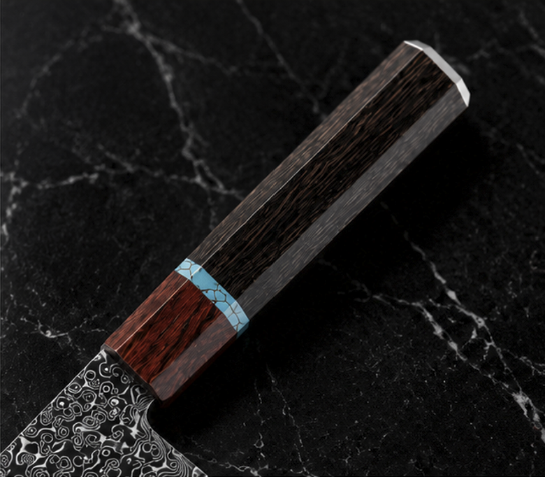 Couteau Santoku Japonais N°V | Collection Mizumi