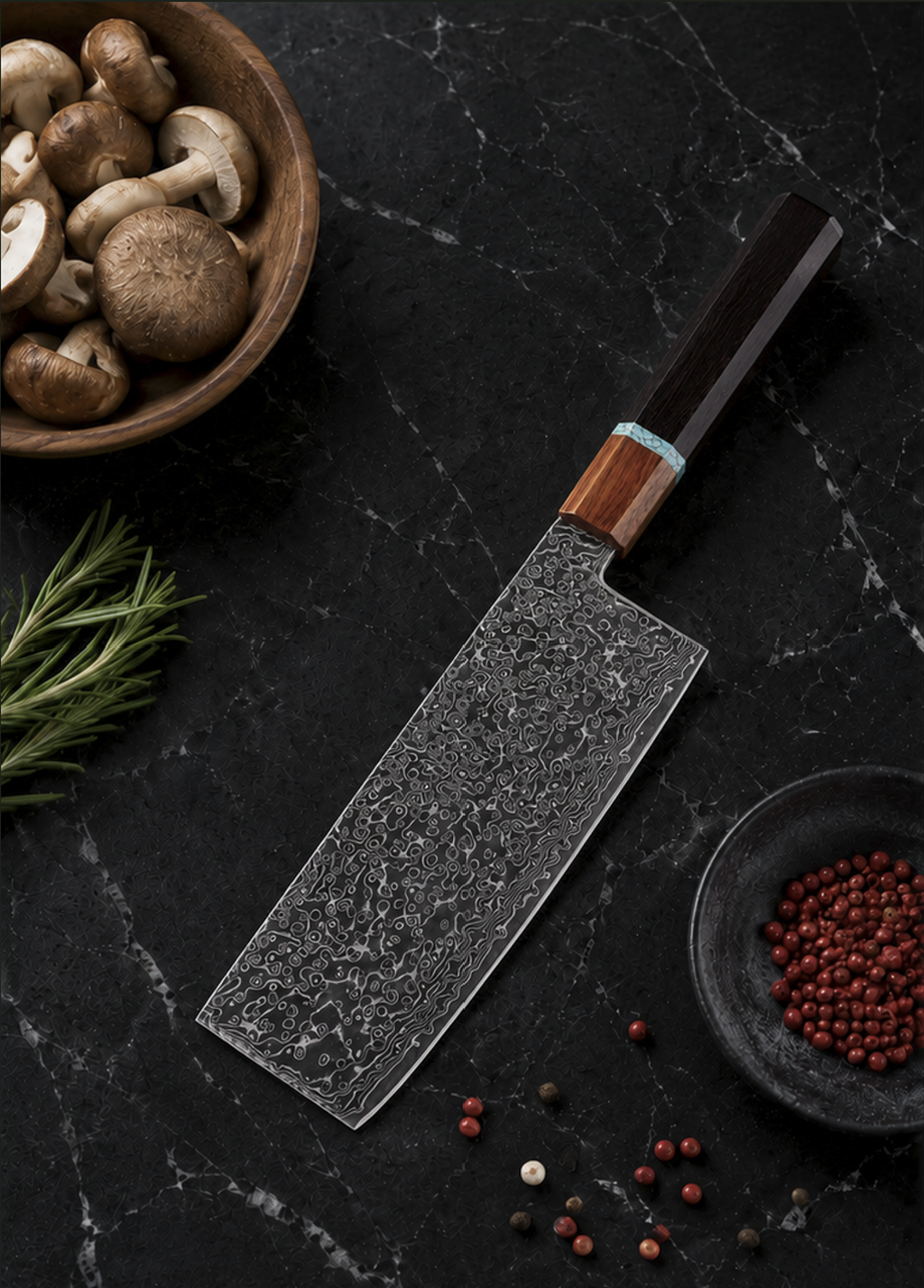 Couteau Cleaver Japonais N°II | Collection Mizumi
