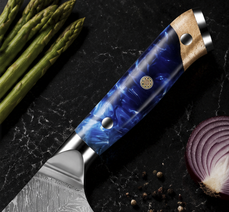 Couteau Gyuto Japonais Bleu | Collection Kensei