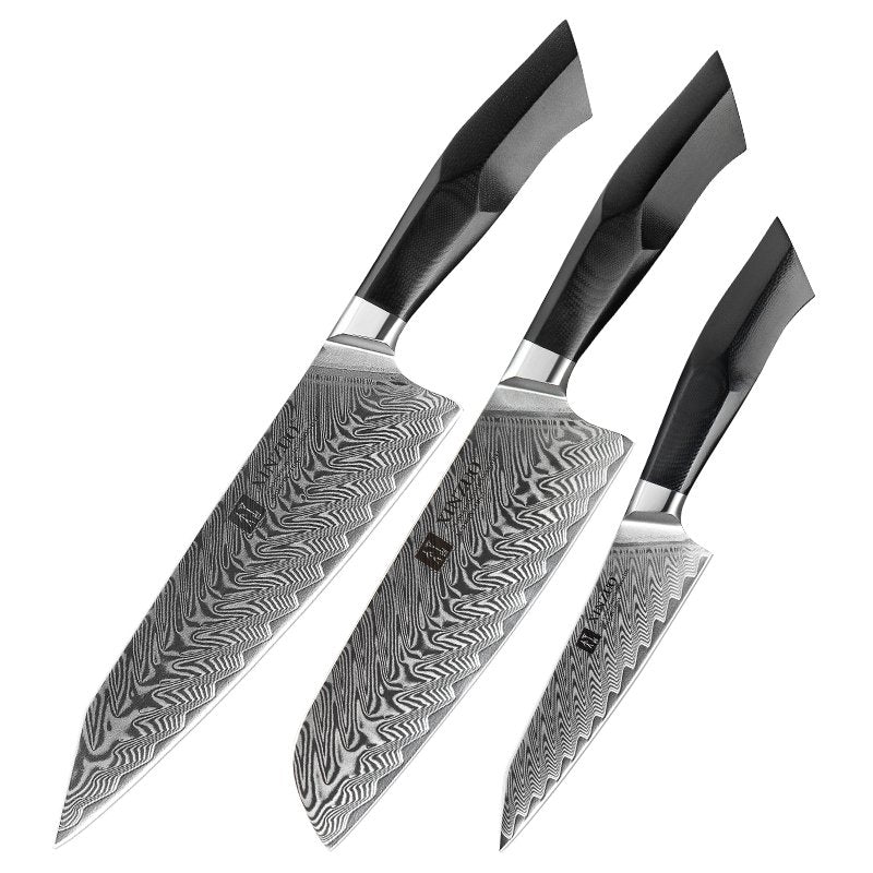 Coffret de 3 Couteaux Japonais | Collection Kurokaze