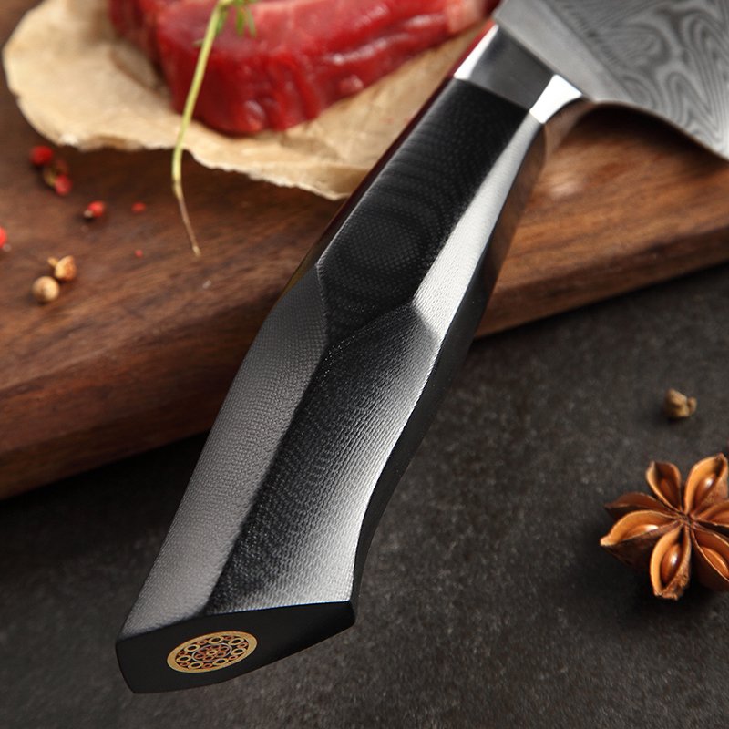 Couteau Santoku Japonais N°IV | Collection Kurokaze