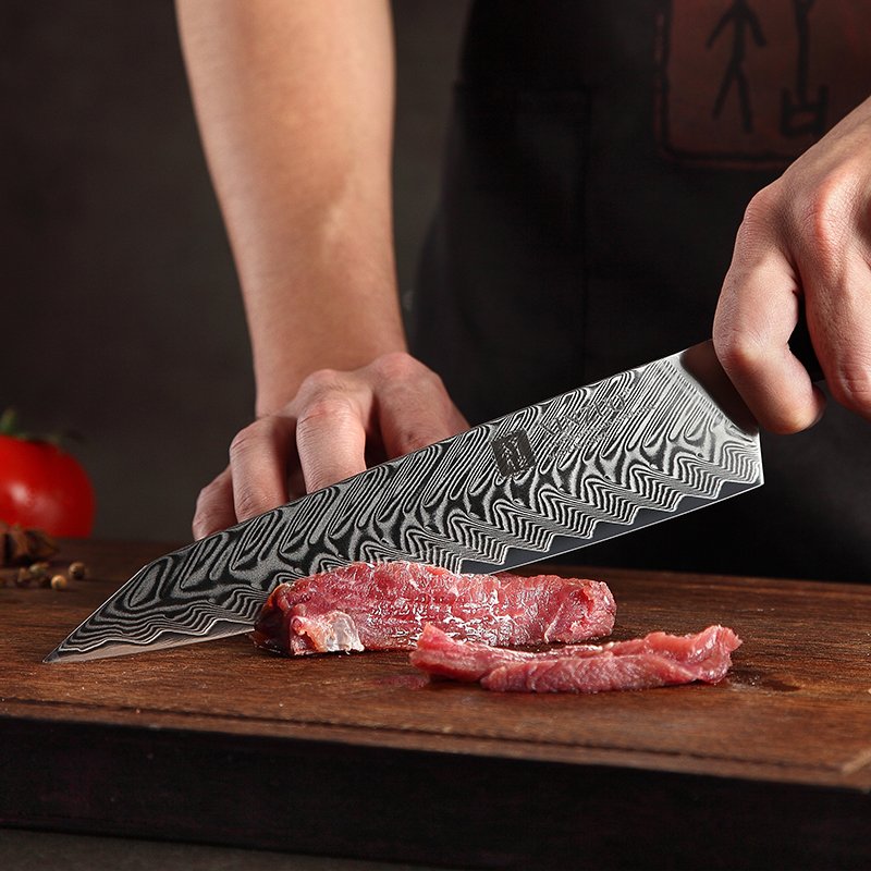Couteau Carving Japonais N°V | Collection Kurokaze