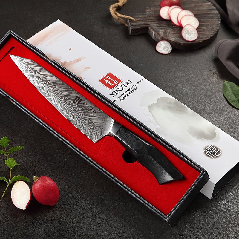 Couteau Carving Japonais N°V | Collection Kurokaze