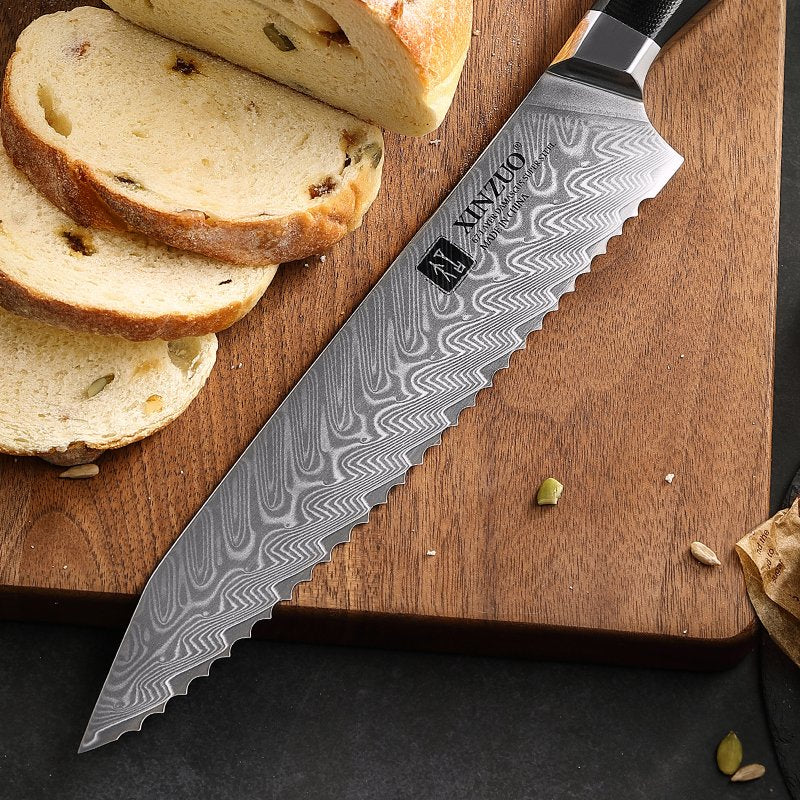 Couteau à Pain Japonais N°VI | Collection Kurokaze