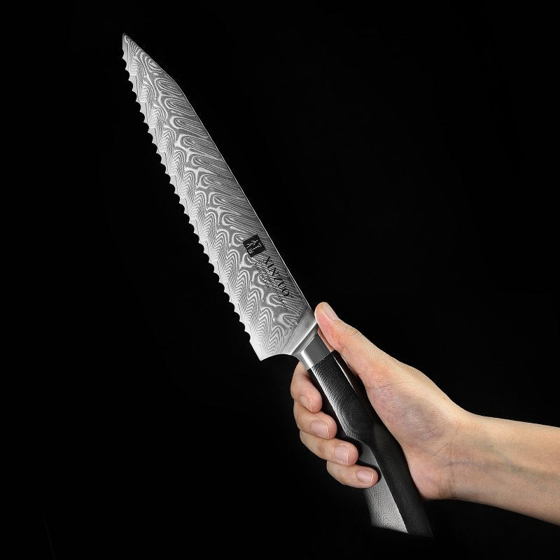 Couteau à Pain Japonais N°VI | Collection Kurokaze