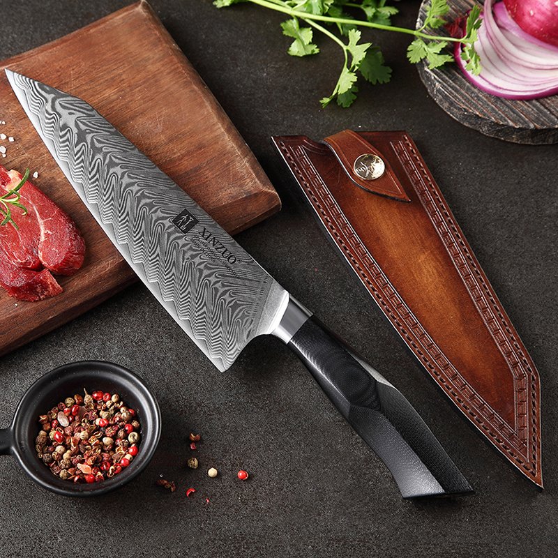 Couteau Chef Japonais N°VII | Collection Kurokaze
