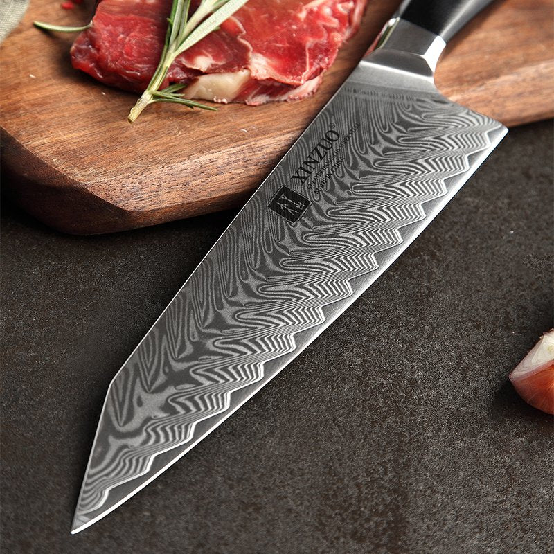 Couteau Chef Japonais N°VII | Collection Kurokaze