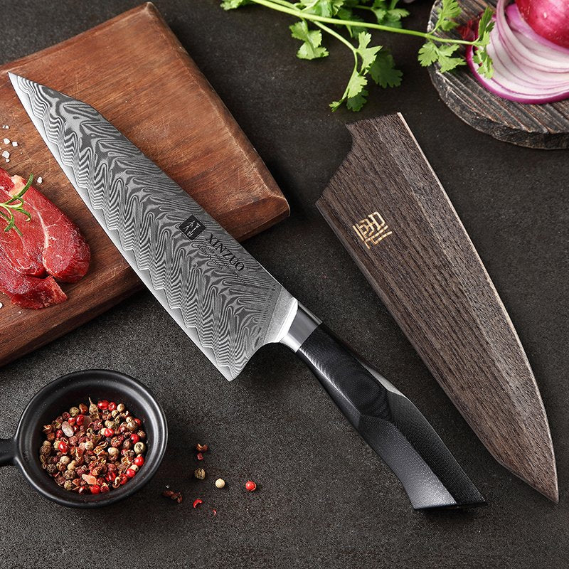 Couteau Chef Japonais N°VII | Collection Kurokaze