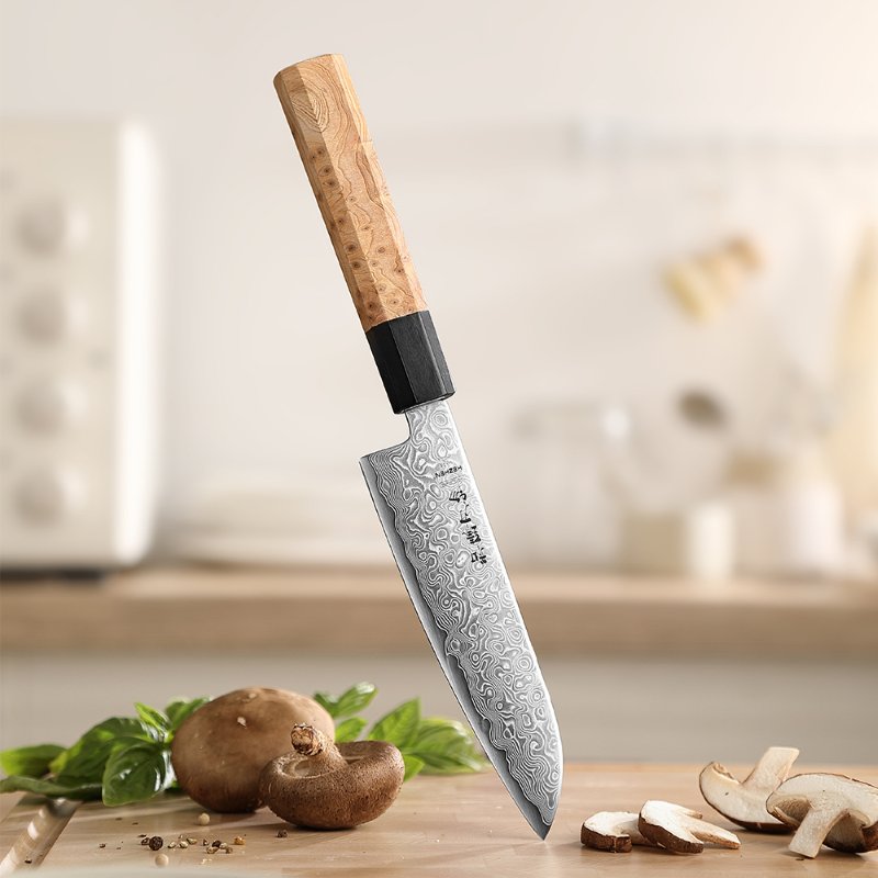 Couteau Santoku Japonais N°I - Série Sakura