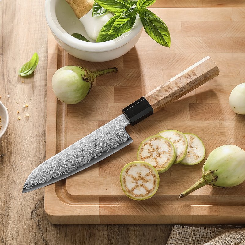 Couteau Santoku Japonais N°I - Série Sakura