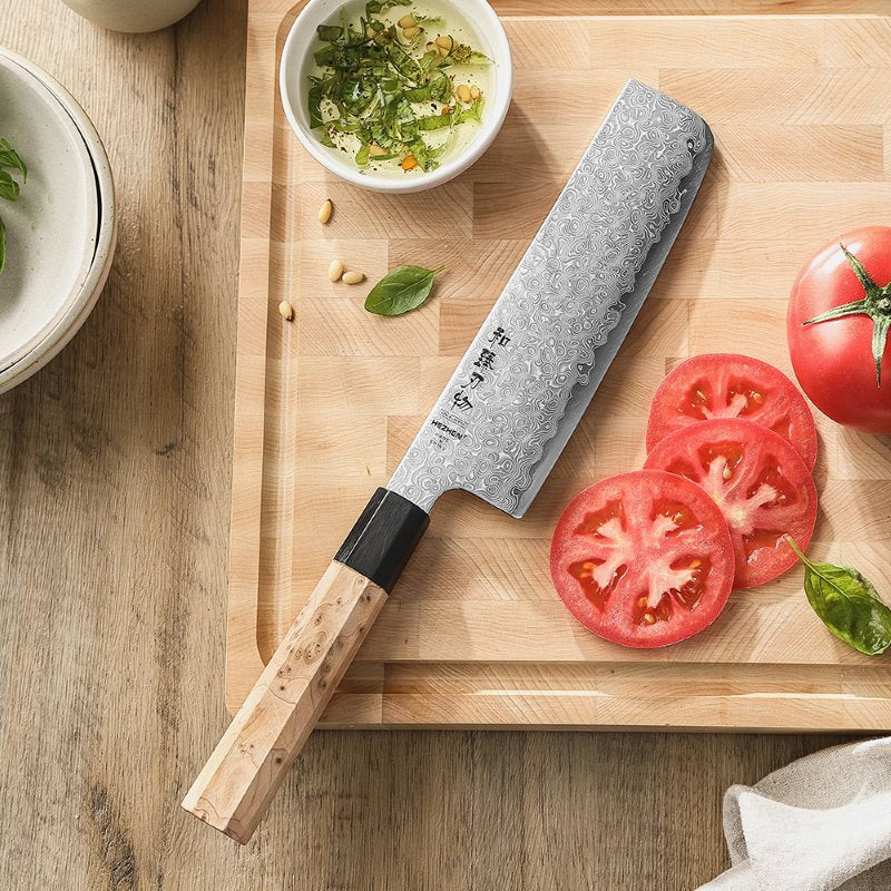 Couteau Nakiri Japonais N°V - Série Sakura