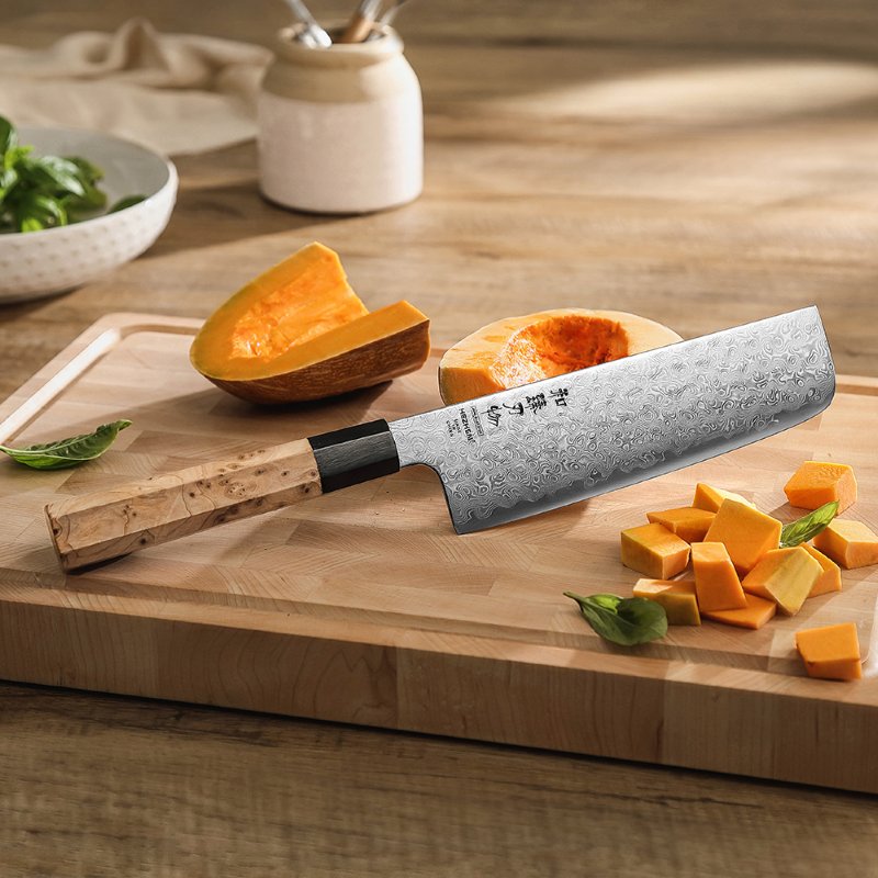 Couteau Nakiri Japonais N°V - Série Sakura