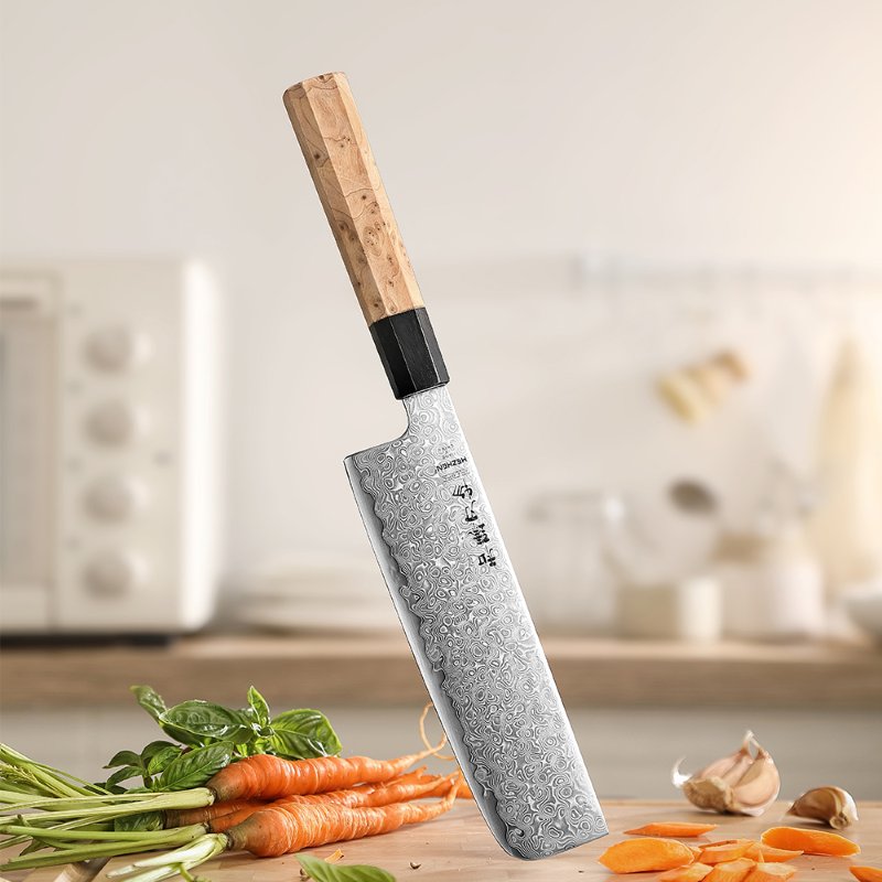 Couteau Nakiri Japonais N°V - Série Sakura