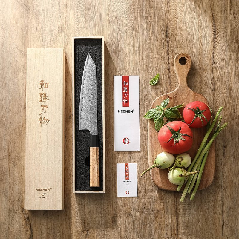 Couteau Kiritsuke Japonais N°III - Série Sakura