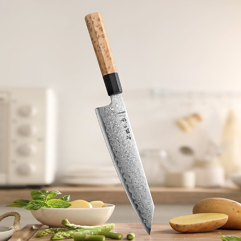 Couteau Kiritsuke Japonais N°III - Série Sakura