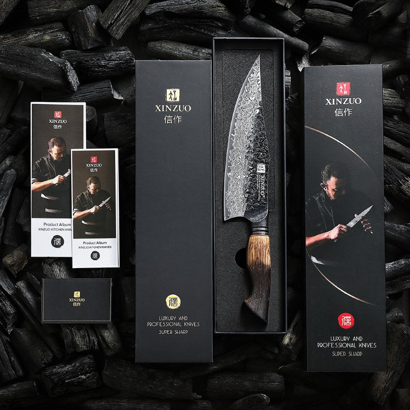 Couteau d'Gyuto Japonais N°V - Série Raijin