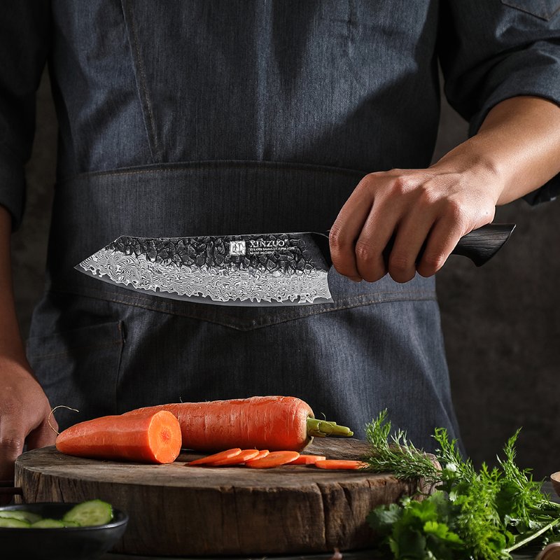 Couteau Santoku Japonais N°III - Série Raijin