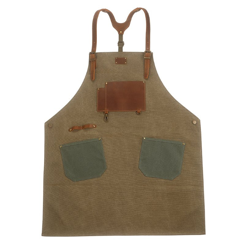 Tablier en Cuir - Vert