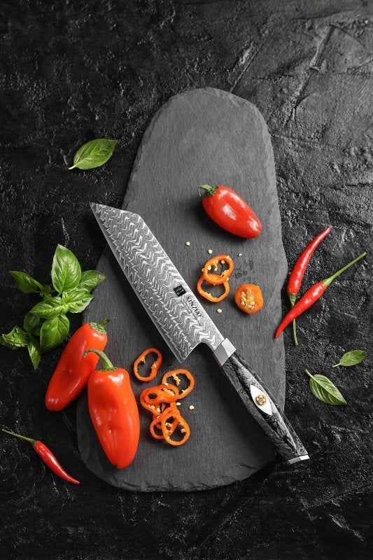 Couteau Santoku Japonais N°VII | Collection Kaze