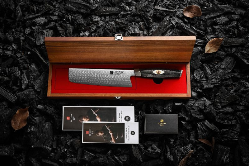 Couteau Nakiri Japonais N°IV | Collection Kaze