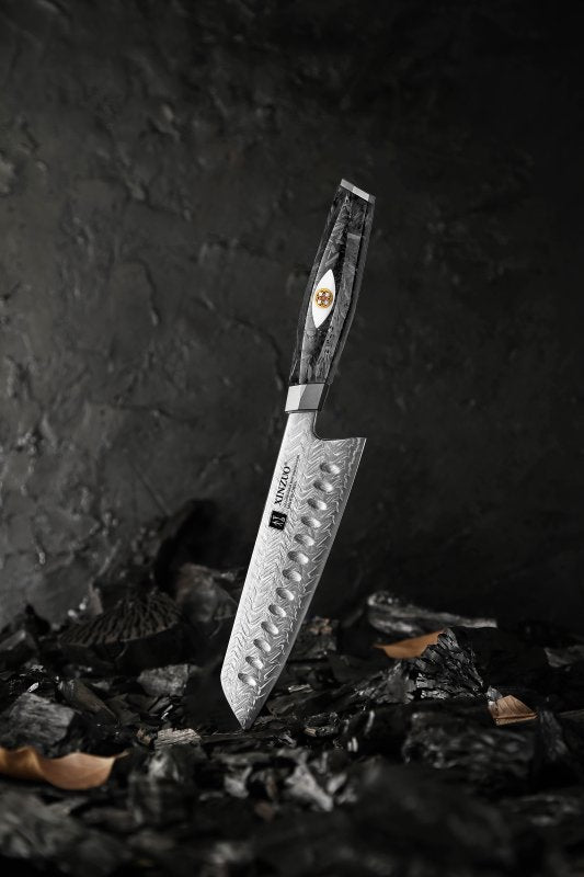 Couteau Santoku Japonais N°III | Collection Kaze
