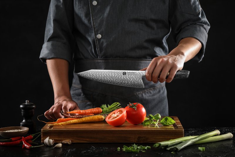 Couteau Chef Japonais N°V | Collection Kaze