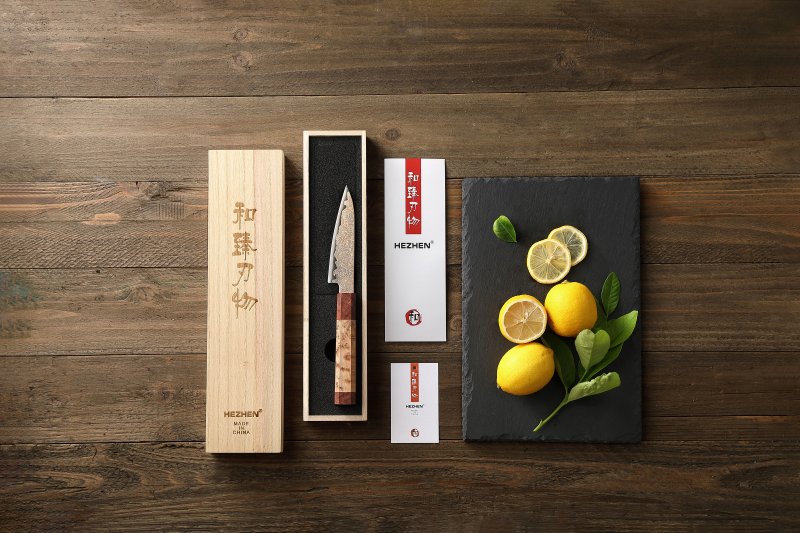 Couteau Kiritsuke Japonais N°I - Série Hikari