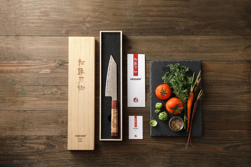 Couteau Santoku Japonais N°IV - Série Hikari