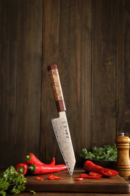 Couteau Santoku Japonais N°IV - Série Hikari