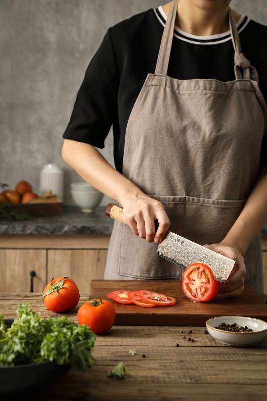 Couteau Santoku Japonais N°VI - Série Hikari