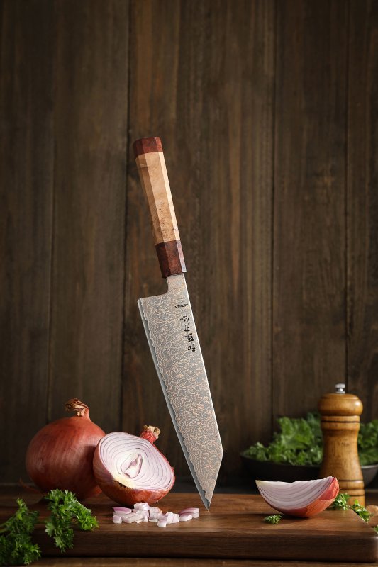 Couteau Santoku Japonais N°VIII - Série Hikari