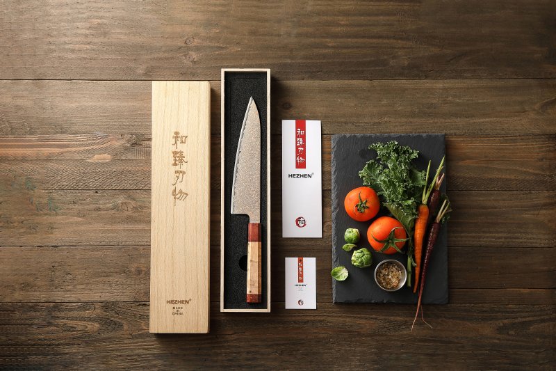 Couteau Gyuto Japonais N°IX - Série Hikari
