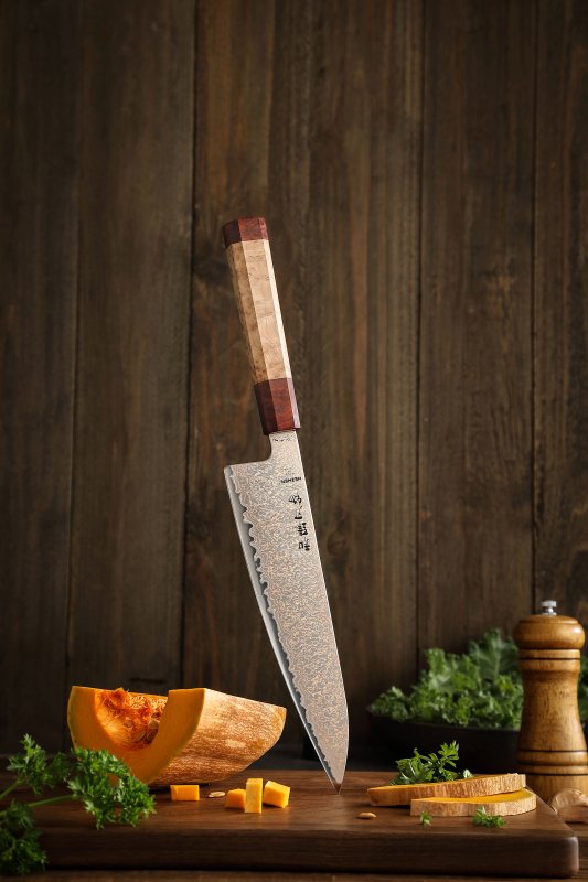 Couteau Gyuto Japonais N°IX - Série Hikari