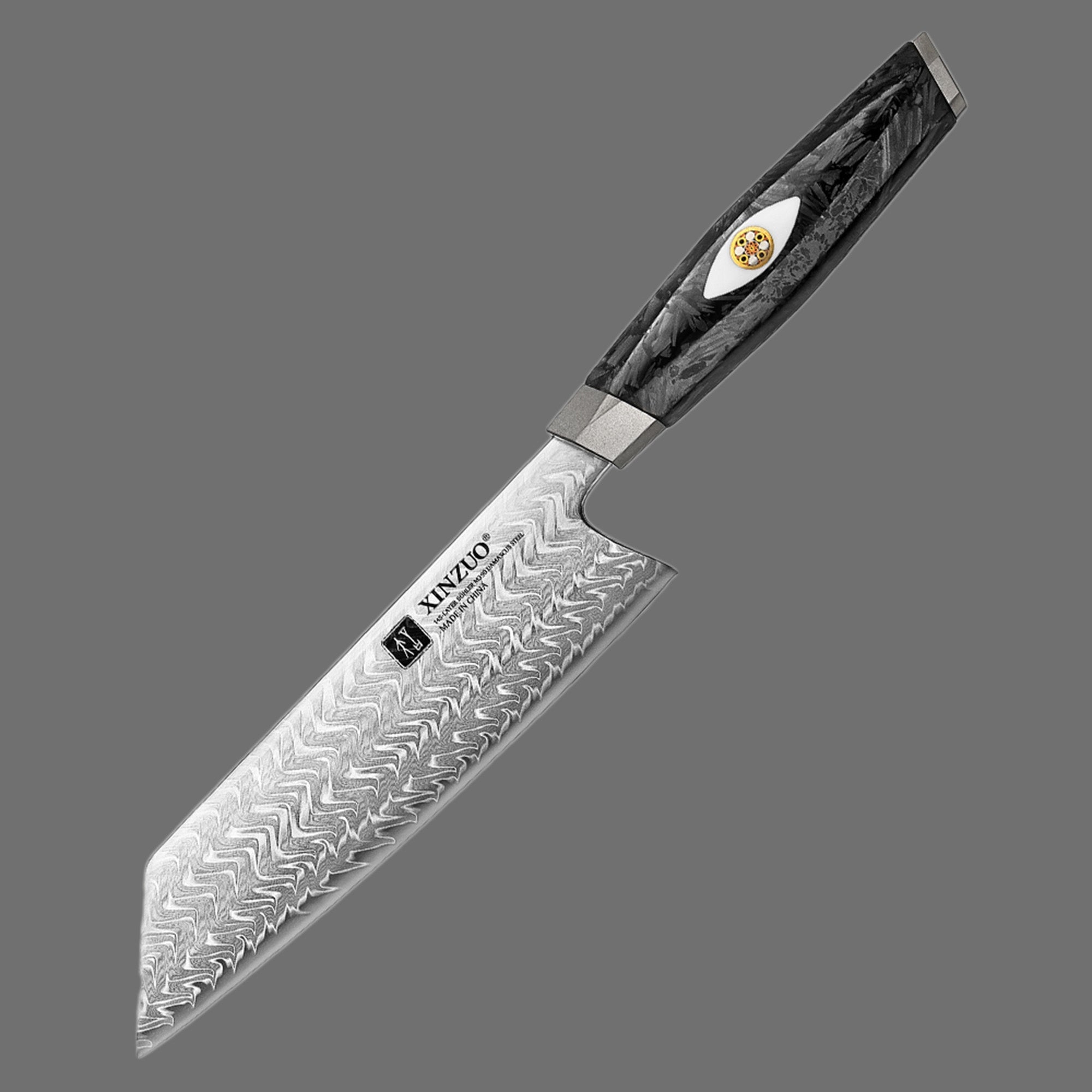 Couteau Santoku Japonais N°VII | Collection Kaze